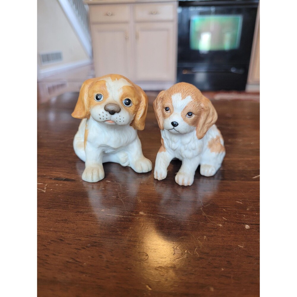 Homco spaniel figurines - set of 2